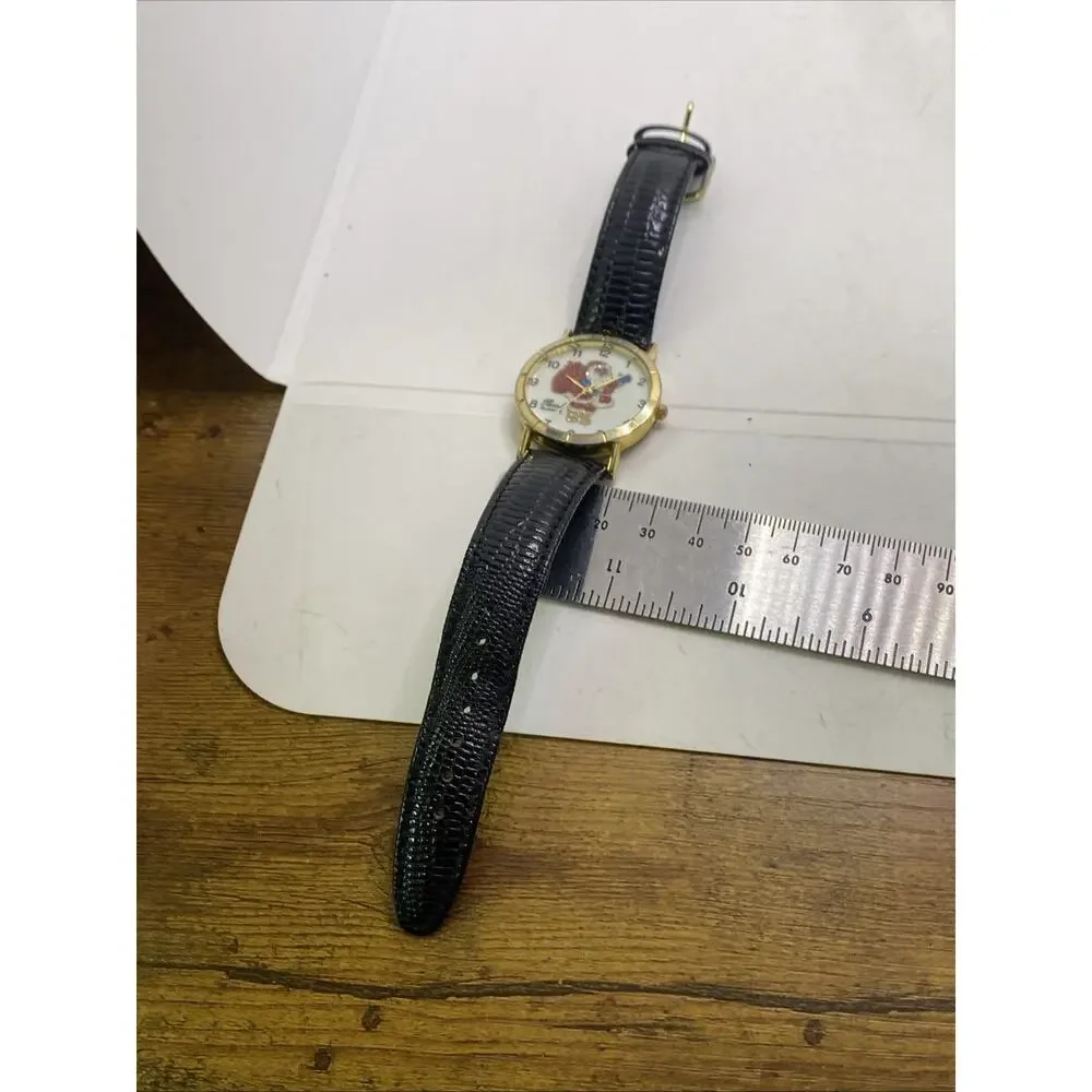 Womens Vintage Christmas Watch Works New Battery